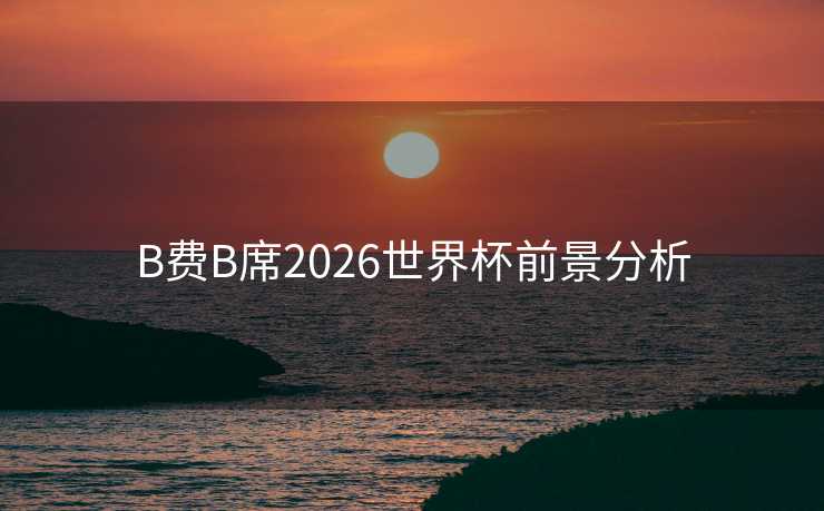 B费B席2026世界杯前景分析