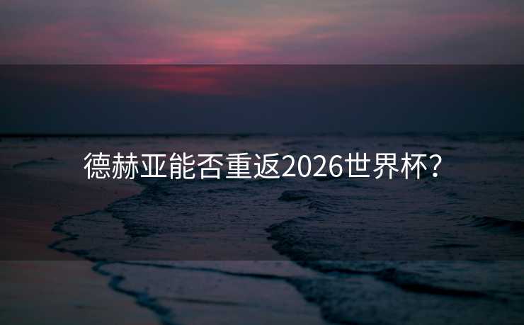 德赫亚能否重返2026世界杯？