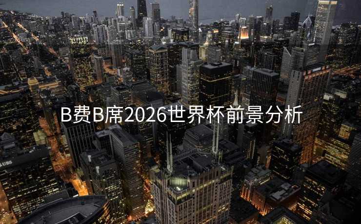 B费B席2026世界杯前景分析